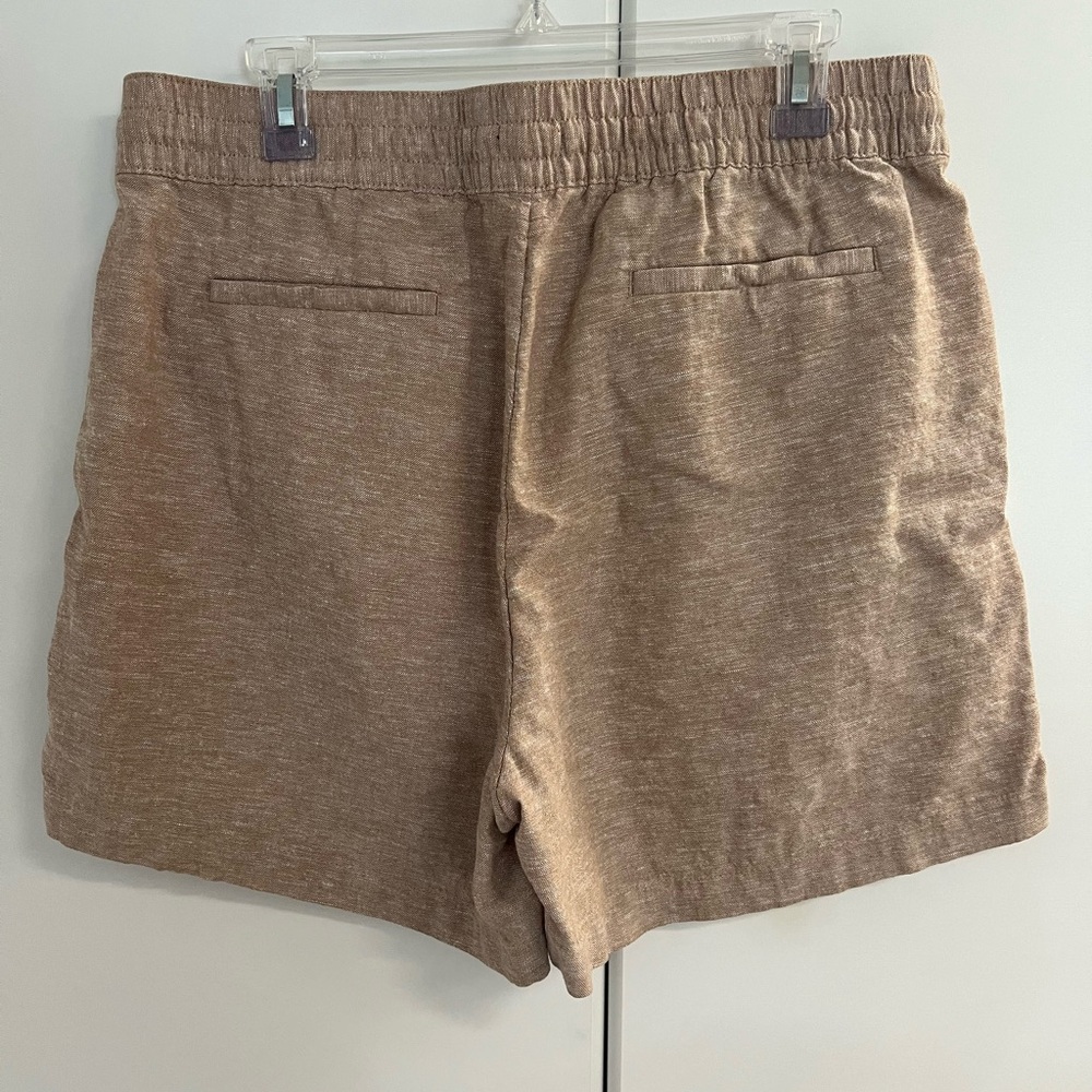 Ann Taylor Factory Brown Women's Shorts Sz L - Picture 2 of 5